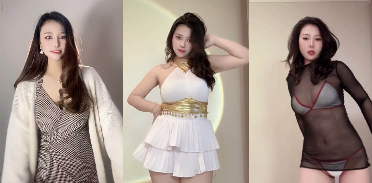 抖音快手御姐【猫玖】定制私拍，情趣肚兜抖臀揉奶激情裸舞上演极致诱惑